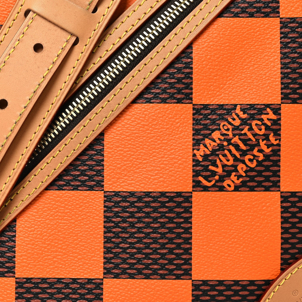 Louis Vuitton Damier Pop Chess Messenger Orange