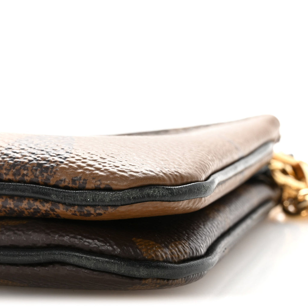 Louis Vuitton Reverse Monogram Giant Double Zip Pochette