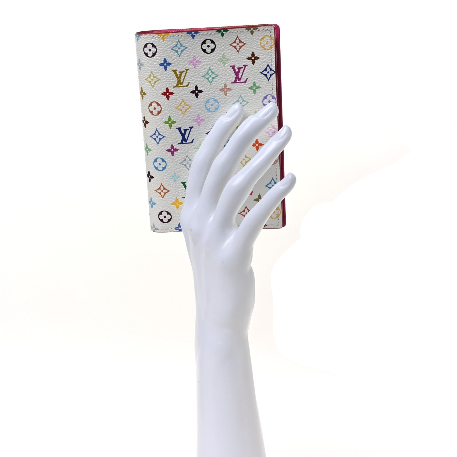 Louis Vuitton LV X TM Monogram Multicolor Passport Cover White