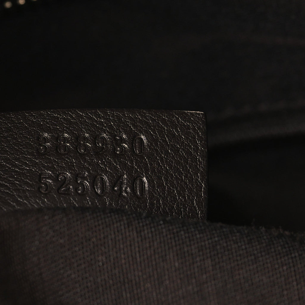 Gucci Monogram Messenger Bag Dark Brown