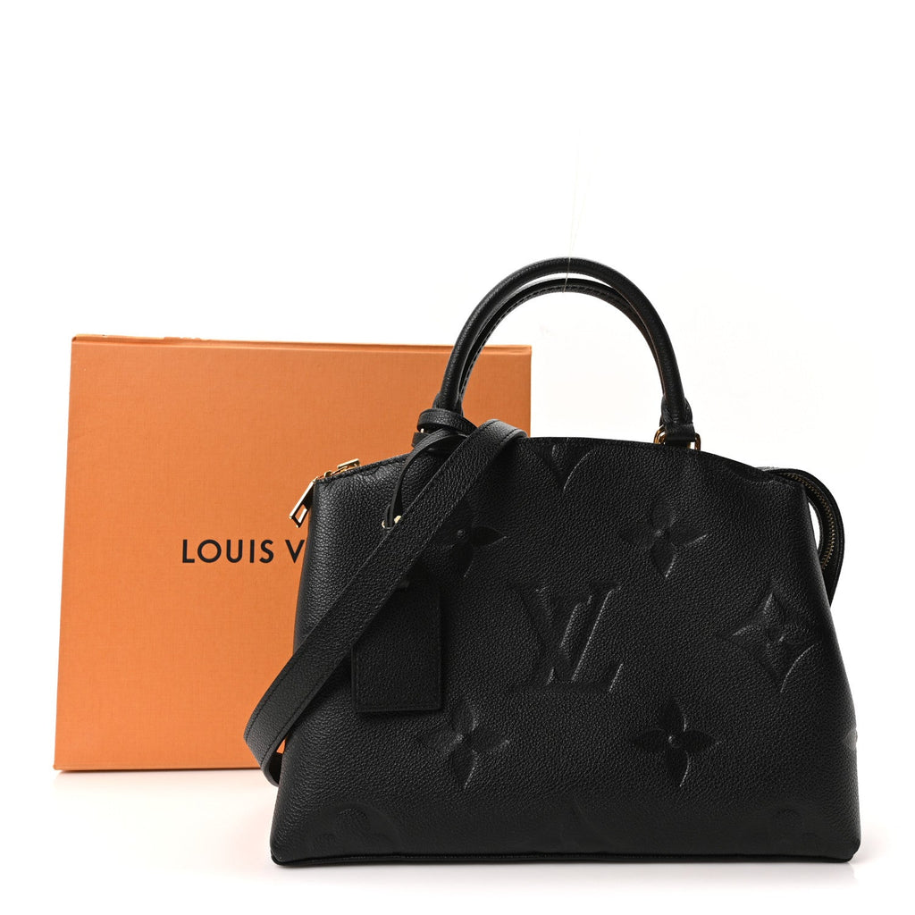 Louis Vuitton Empreinte Monogram Giant Petit Palais Black