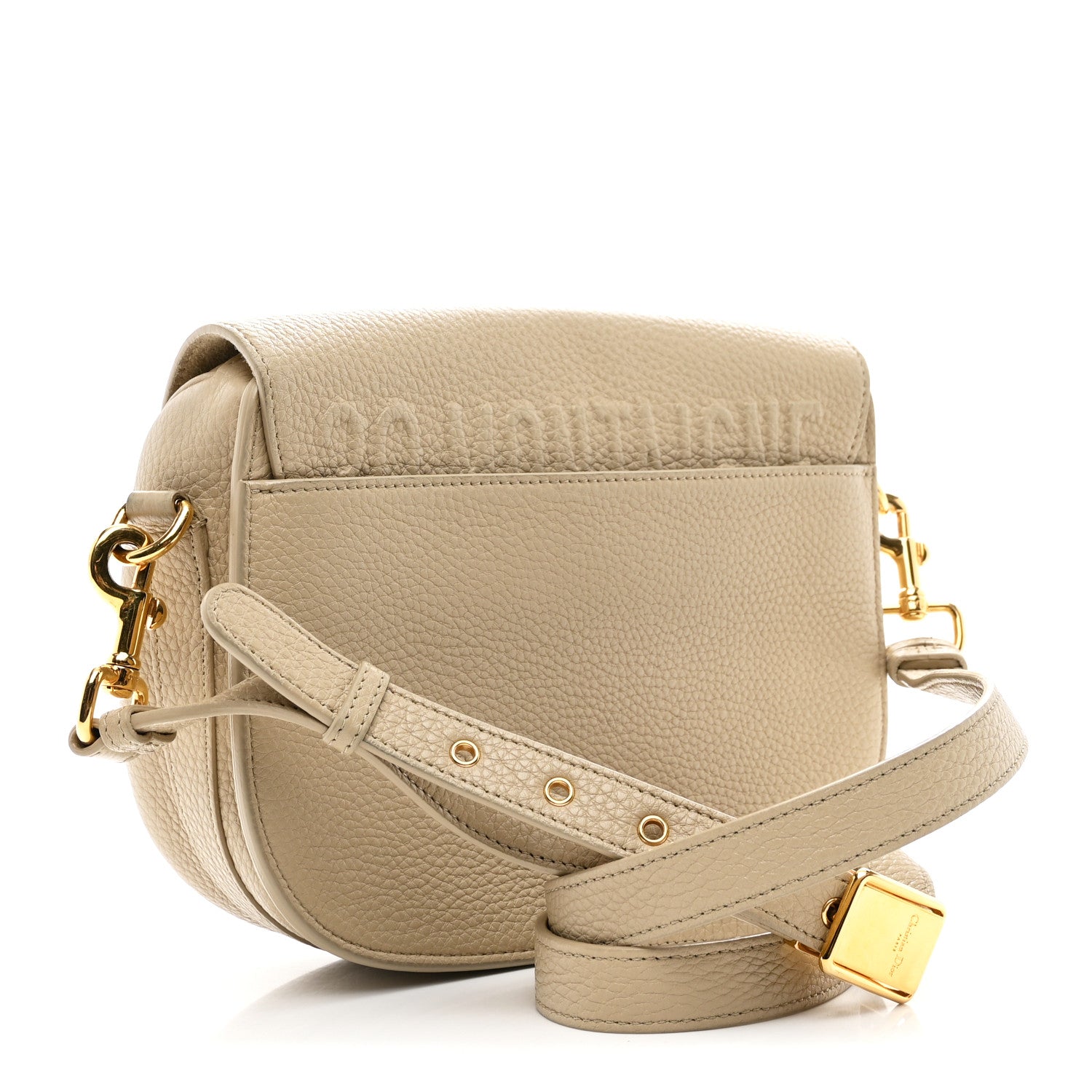 Christian Dior Grained Calfskin Medium Bobby Flap Corda