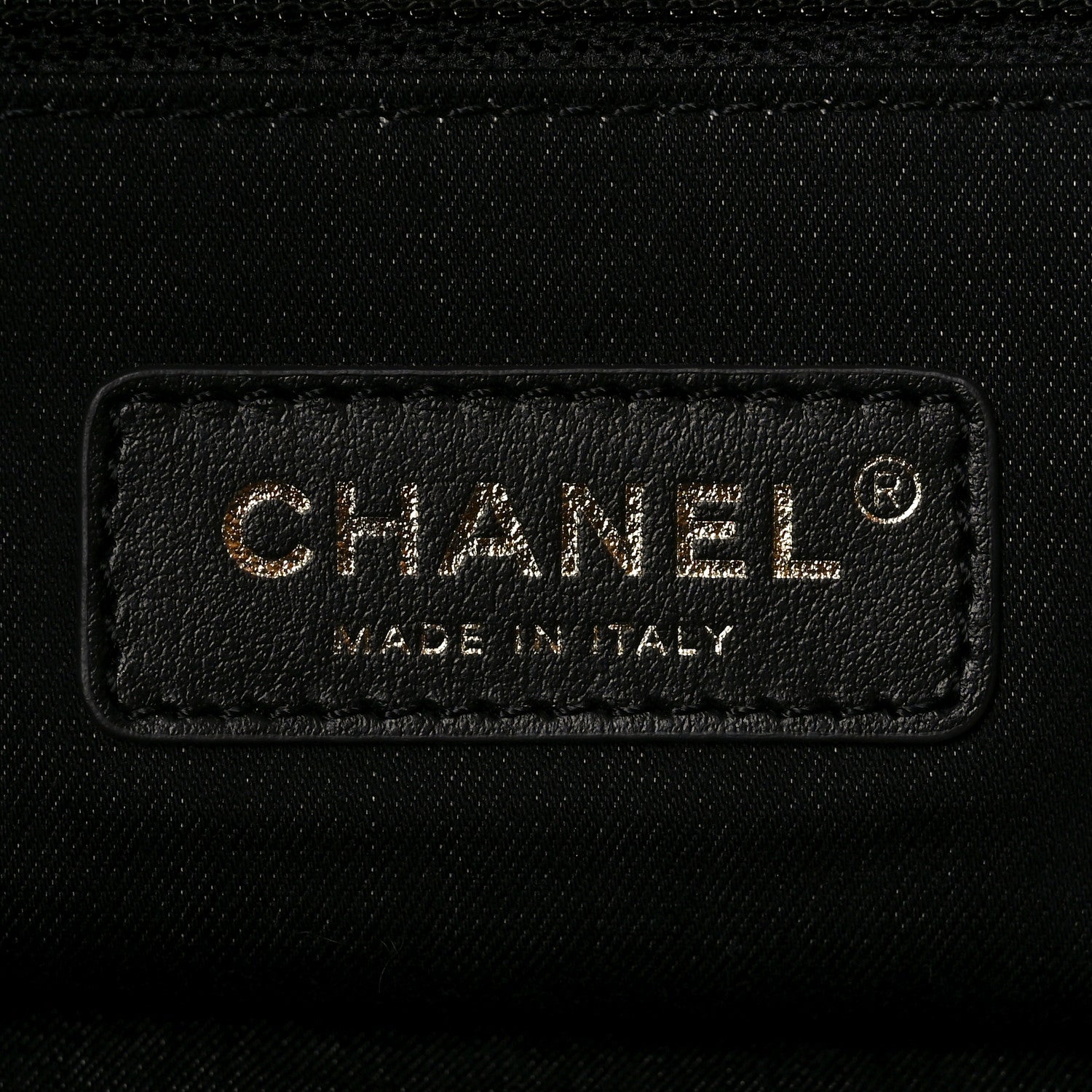 Chanel Denim Quilted Denim Mood Maxi Shopping Bag Black Multicolor