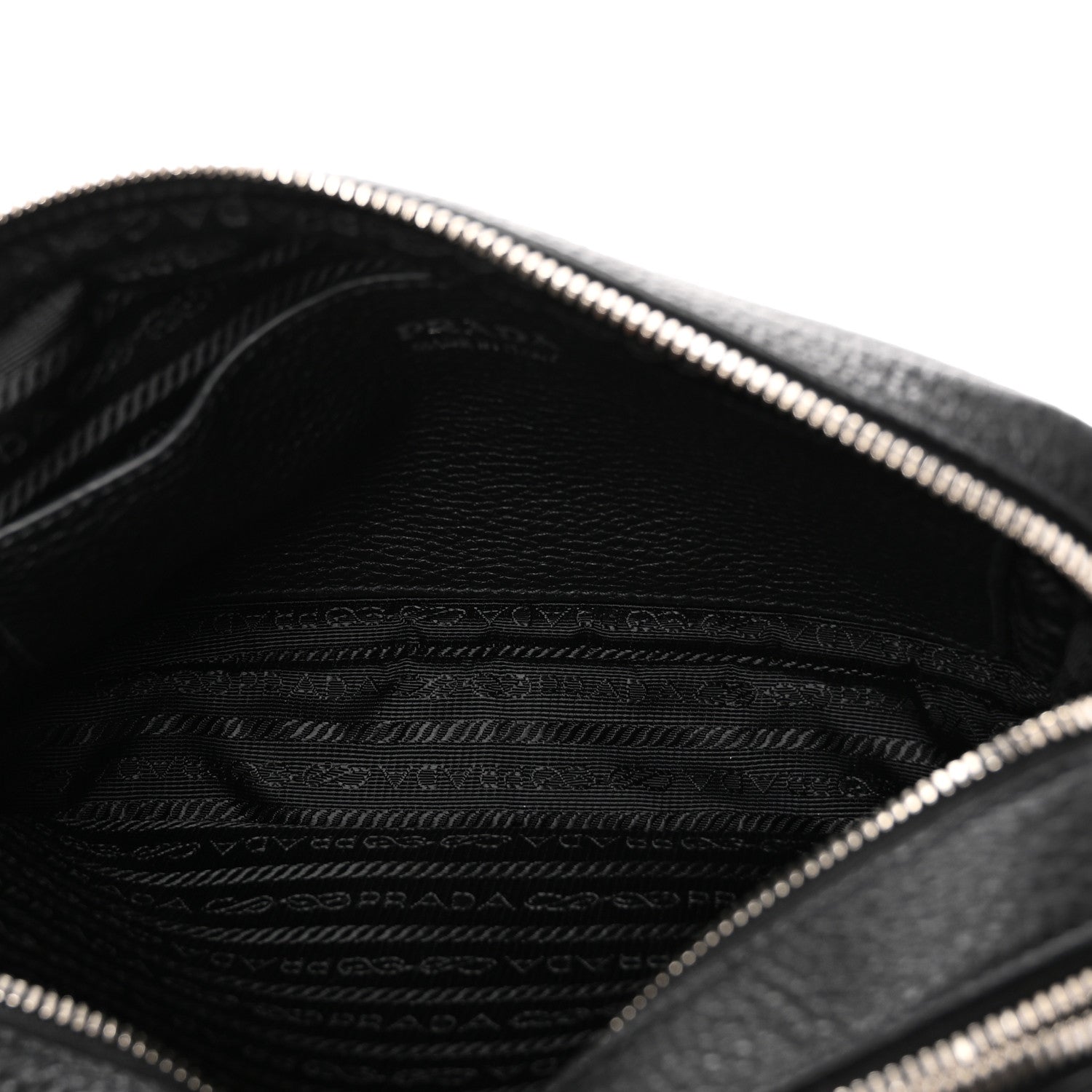 Prada Vitello Daino Soft Camera Crossbody Black