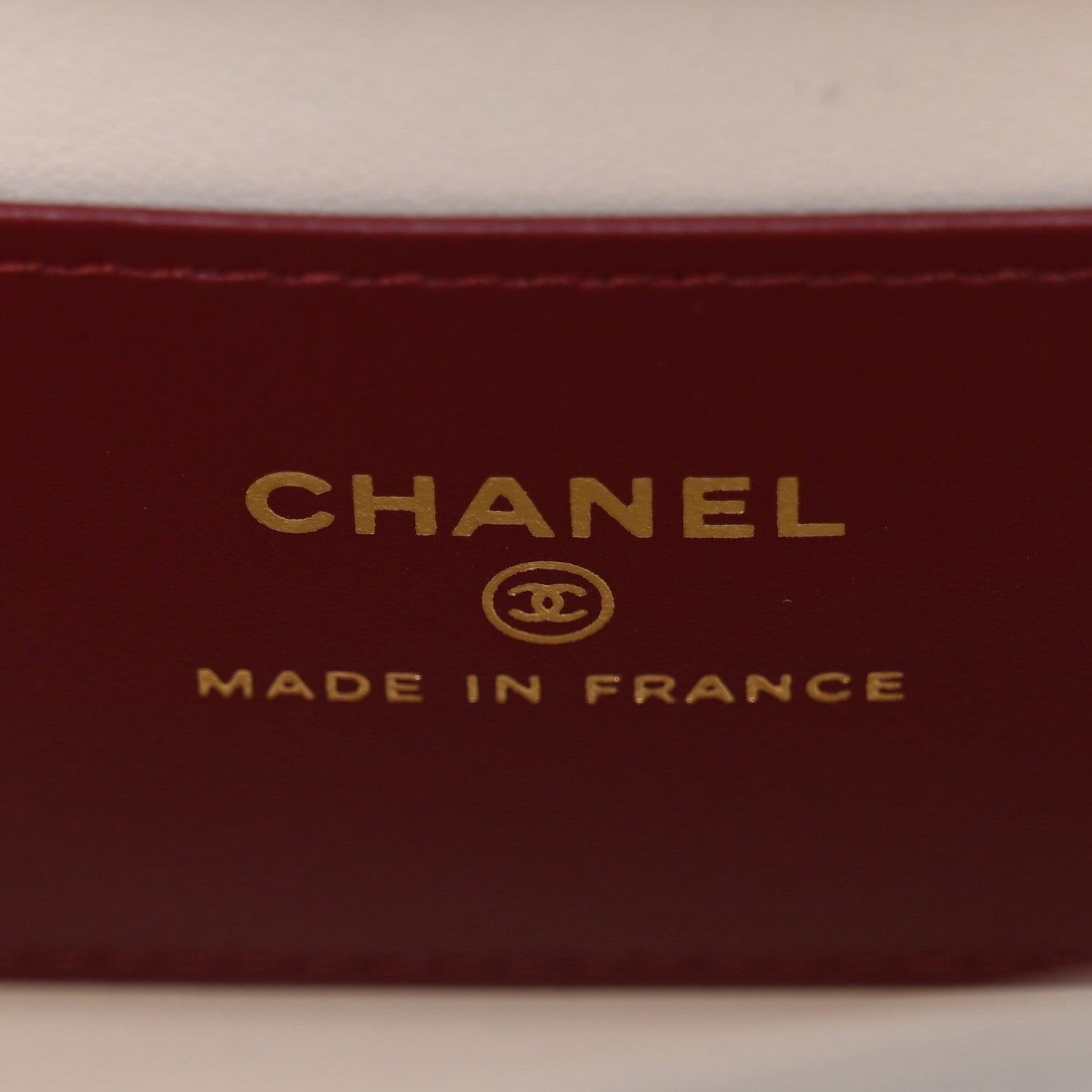 Chanel Shiny Caviar Mini Preppy Coco Shoulder Bag White