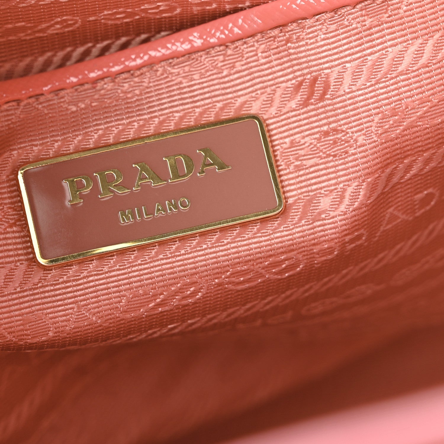 Prada Saffiano Vernice Galleria Shopping Tote Begonia