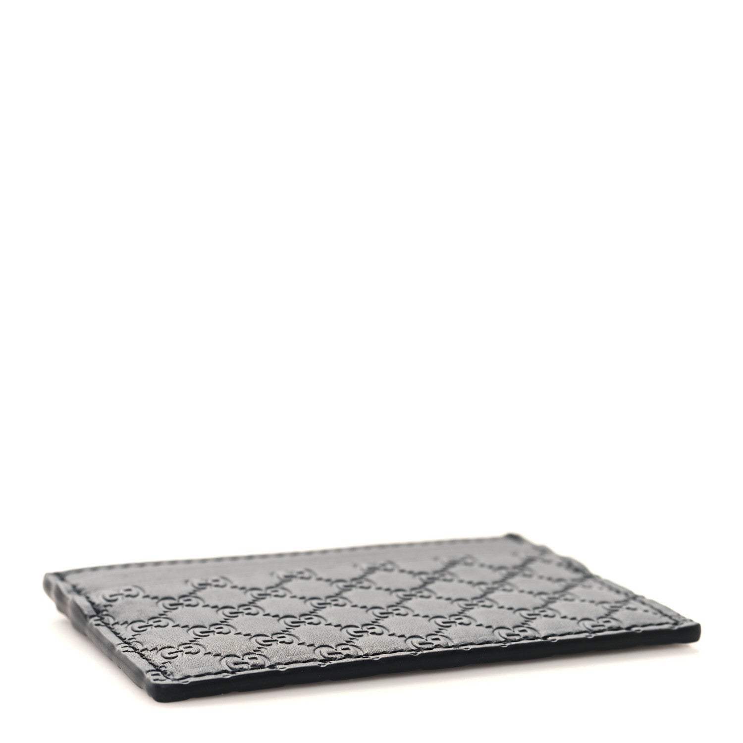 Gucci Microguccissima Card Holder Black