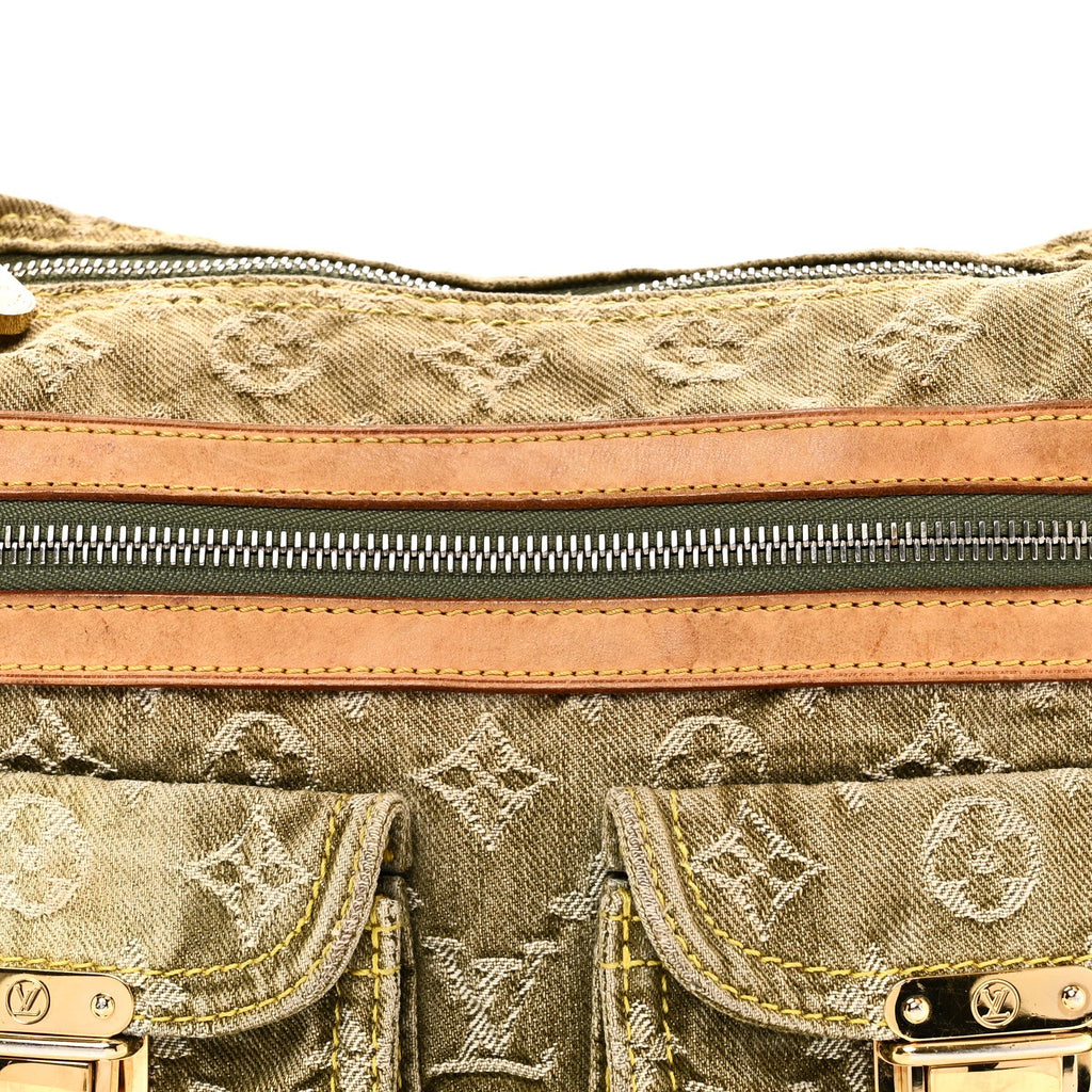 Louis Vuitton Monogram Denim Baggy PM Lichen
