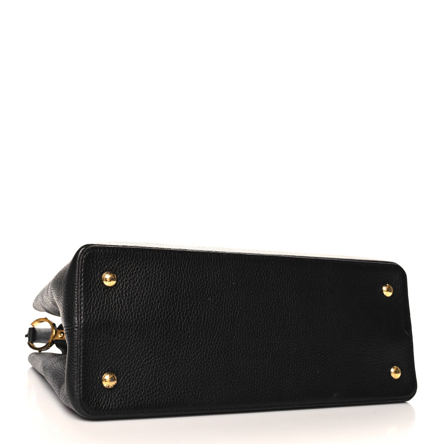 Louis Vuitton Taurillon Capucines GM  Black Fuchsia