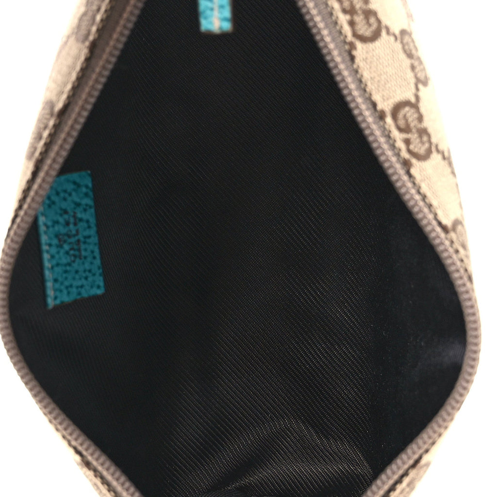 Gucci Monogram GG Cosmetic Case Turquoise