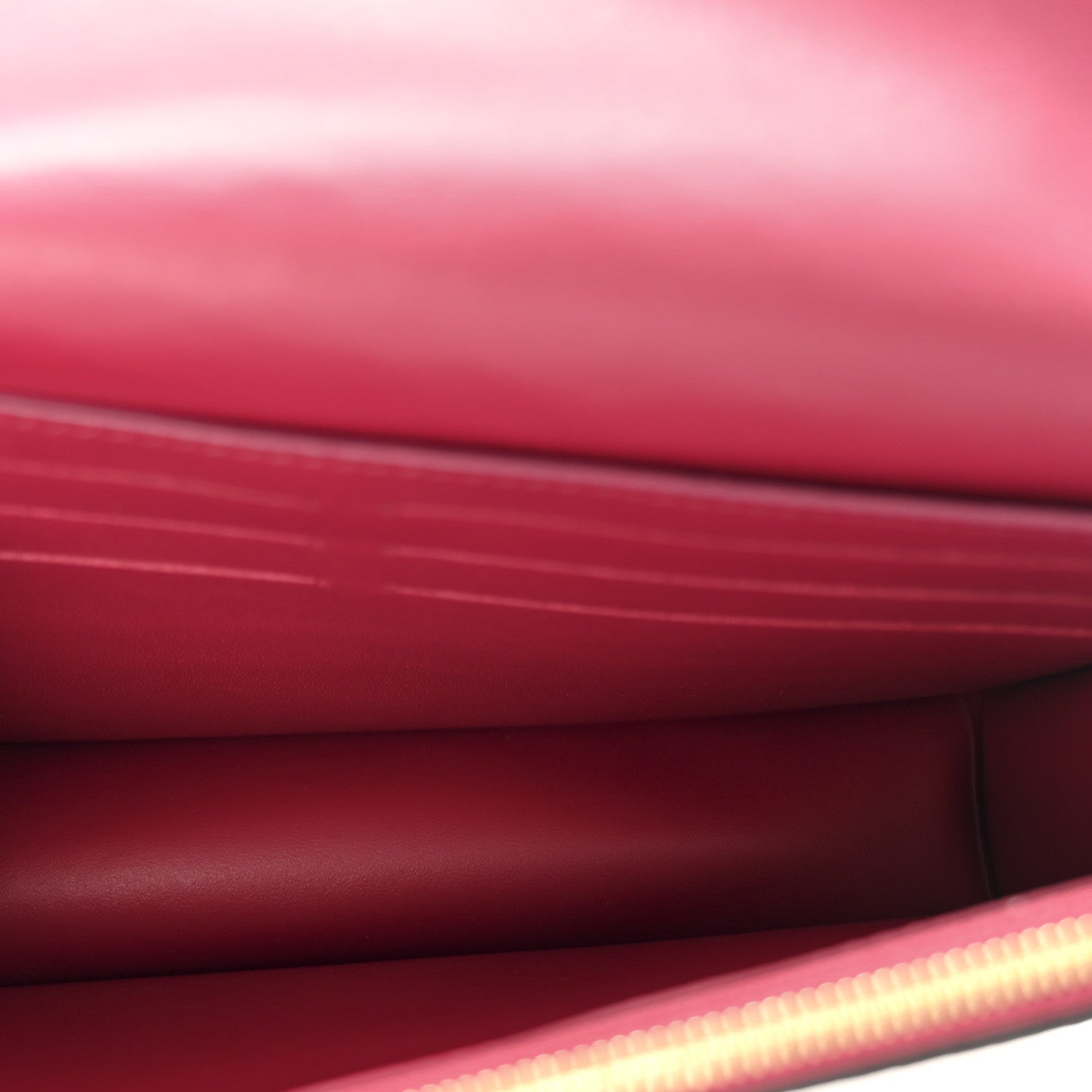 Louis Vuitton Monogram Flore Chain Wallet Fuchsia