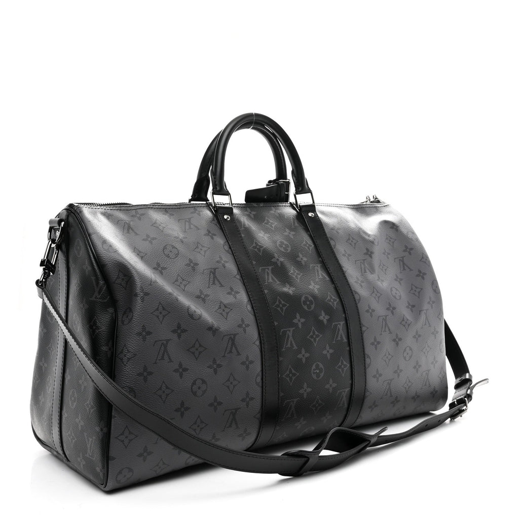 Louis Vuitton Reverse Monogram Eclipse Keepall Bandouliere 50