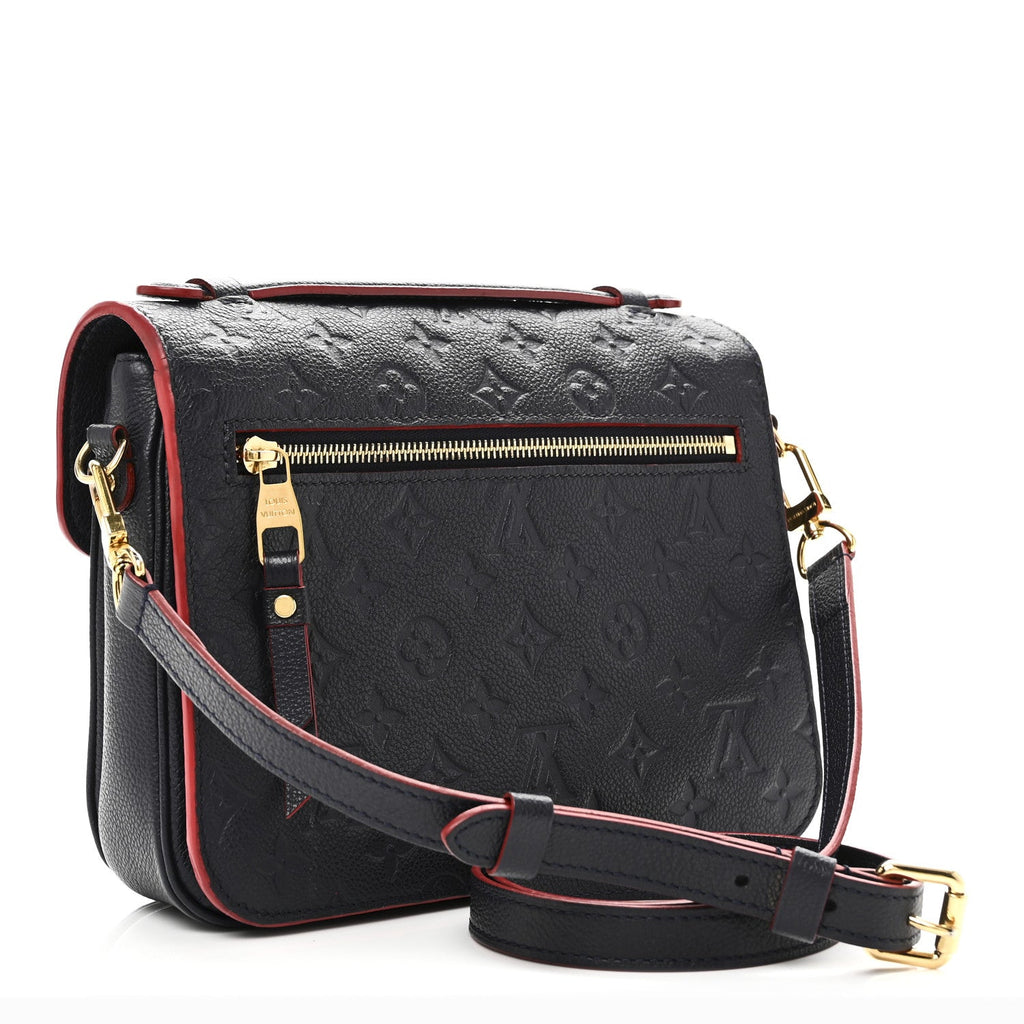 Louis Vuitton Empreinte Pochette Metis Marine Rouge
