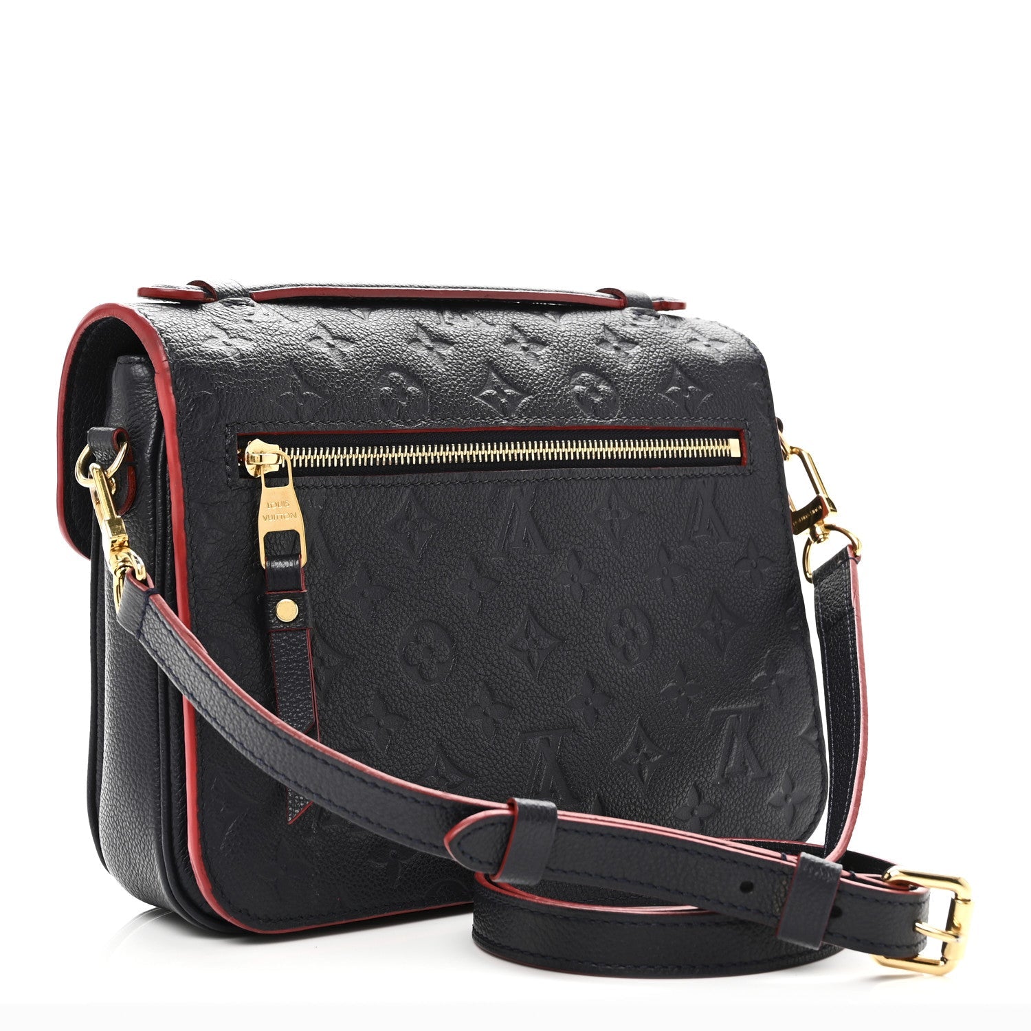 Louis Vuitton Empreinte Pochette Metis Marine Rouge