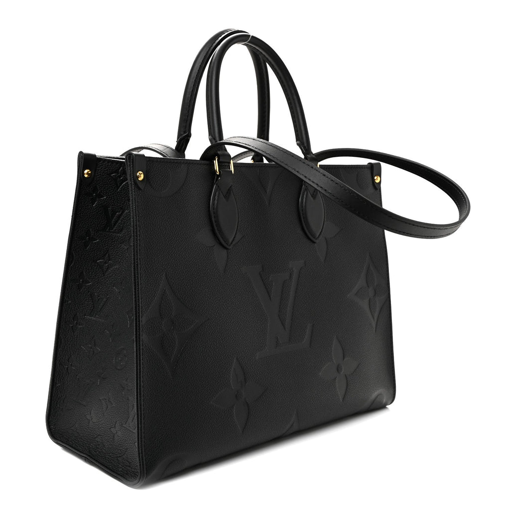 Louis Vuitton Empreinte Monogram Giant Onthego MM Black