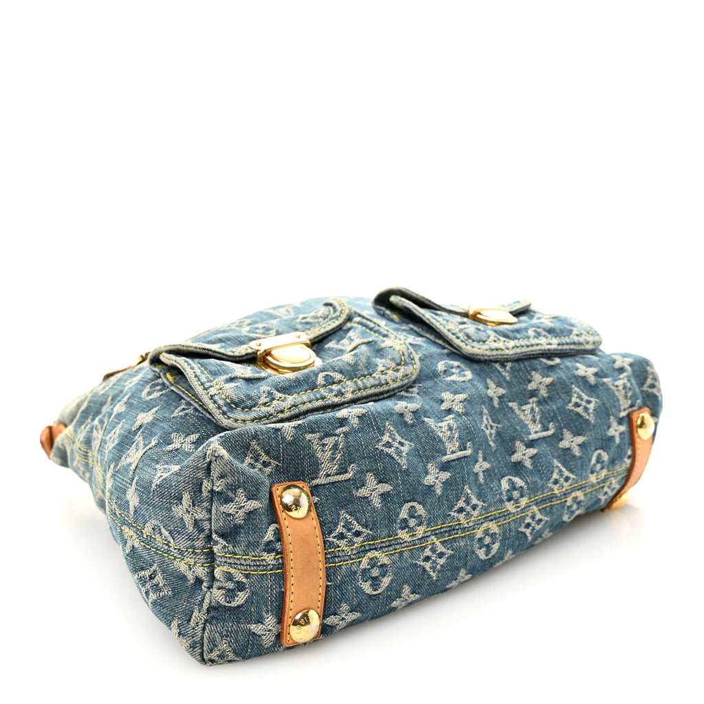 Louis Vuitton Denim Baggy GM Blue