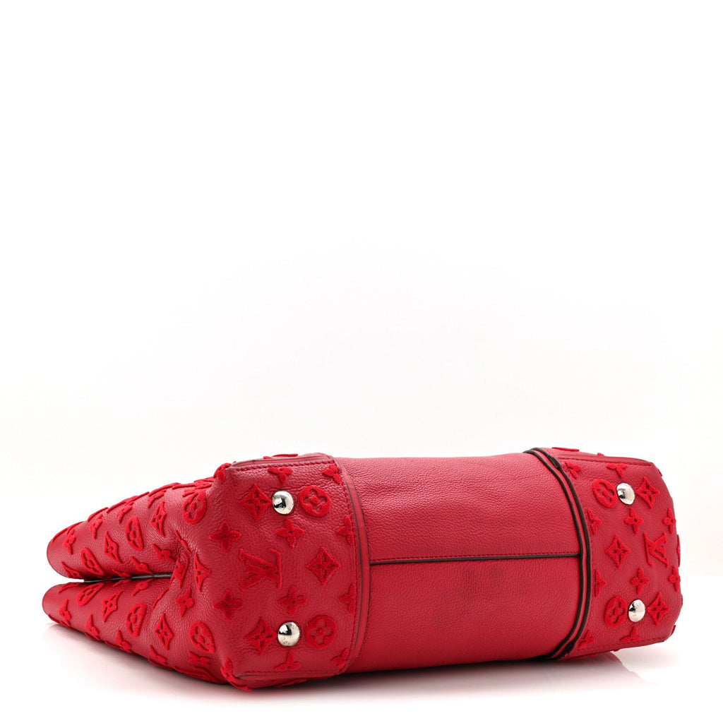 Louis Vuitton Veau Cachemire Tote W PM Framboise