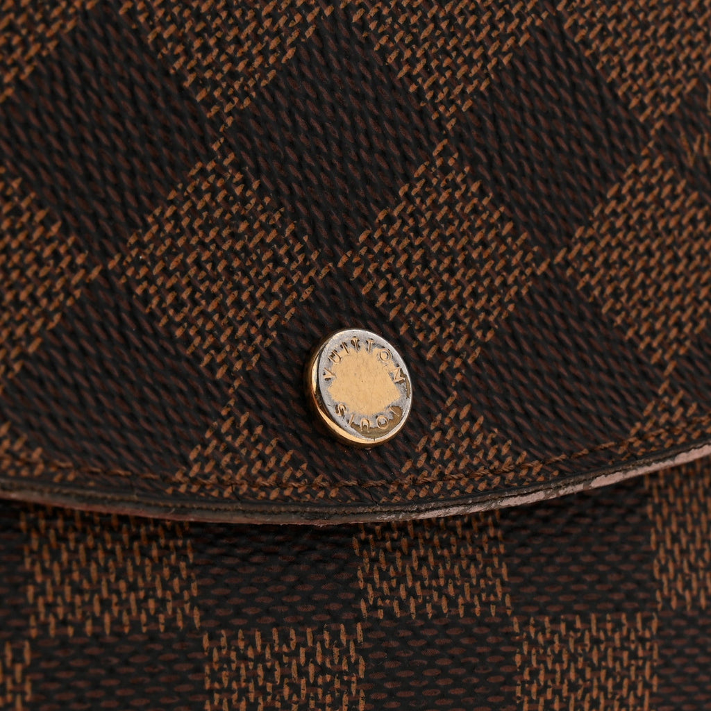 Louis Vuitton Damier Ebene Caissa Wallet Rose Ballerine