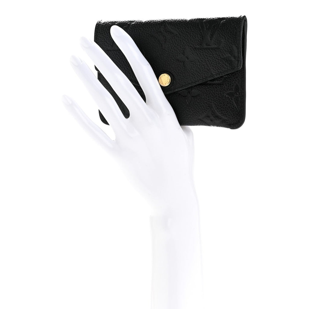 Louis Vuitton Empreinte Key Pouch Black