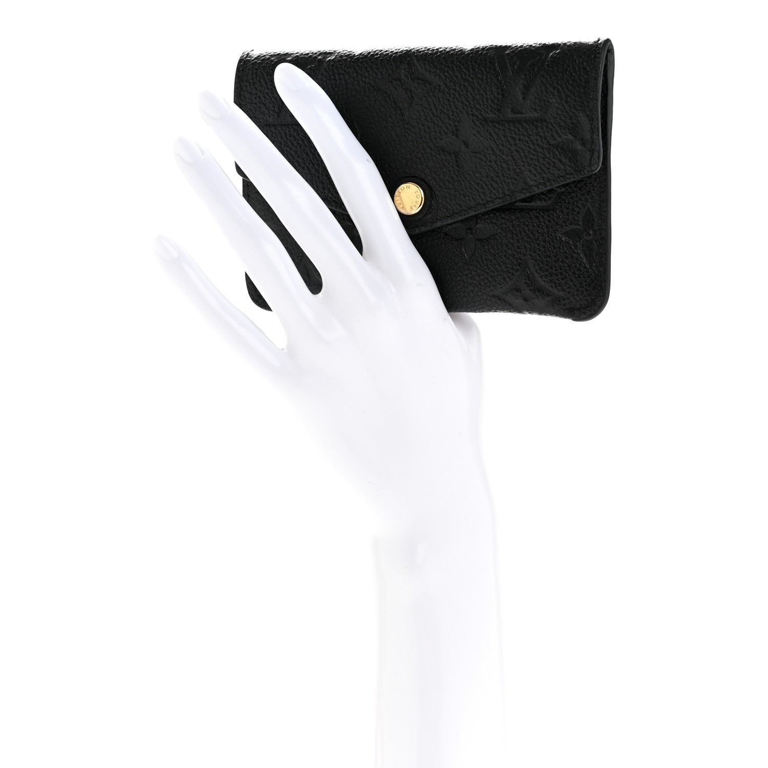 Louis Vuitton Empreinte Key Pouch Black