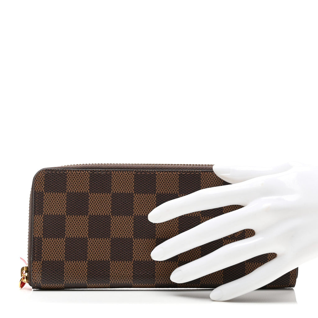 Louis Vuitton Damier Ebene Clemence Wallet