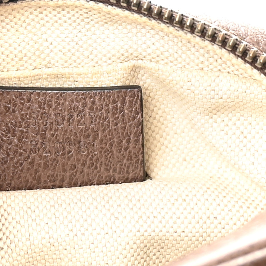Gucci GG Supreme Monogram Web Mini Ophidia Messenger Brown