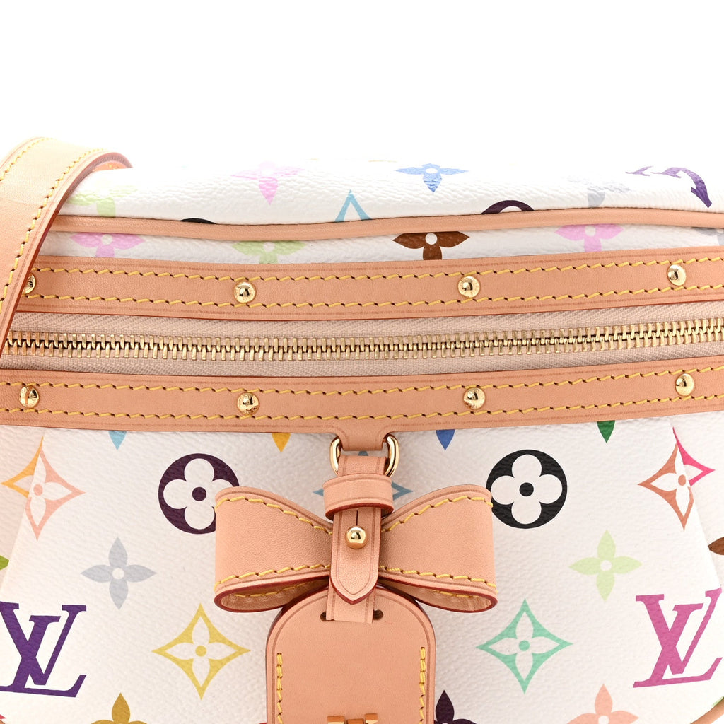 Louis Vuitton LV X TM Monogram Multicolor High Rise Bumbag White