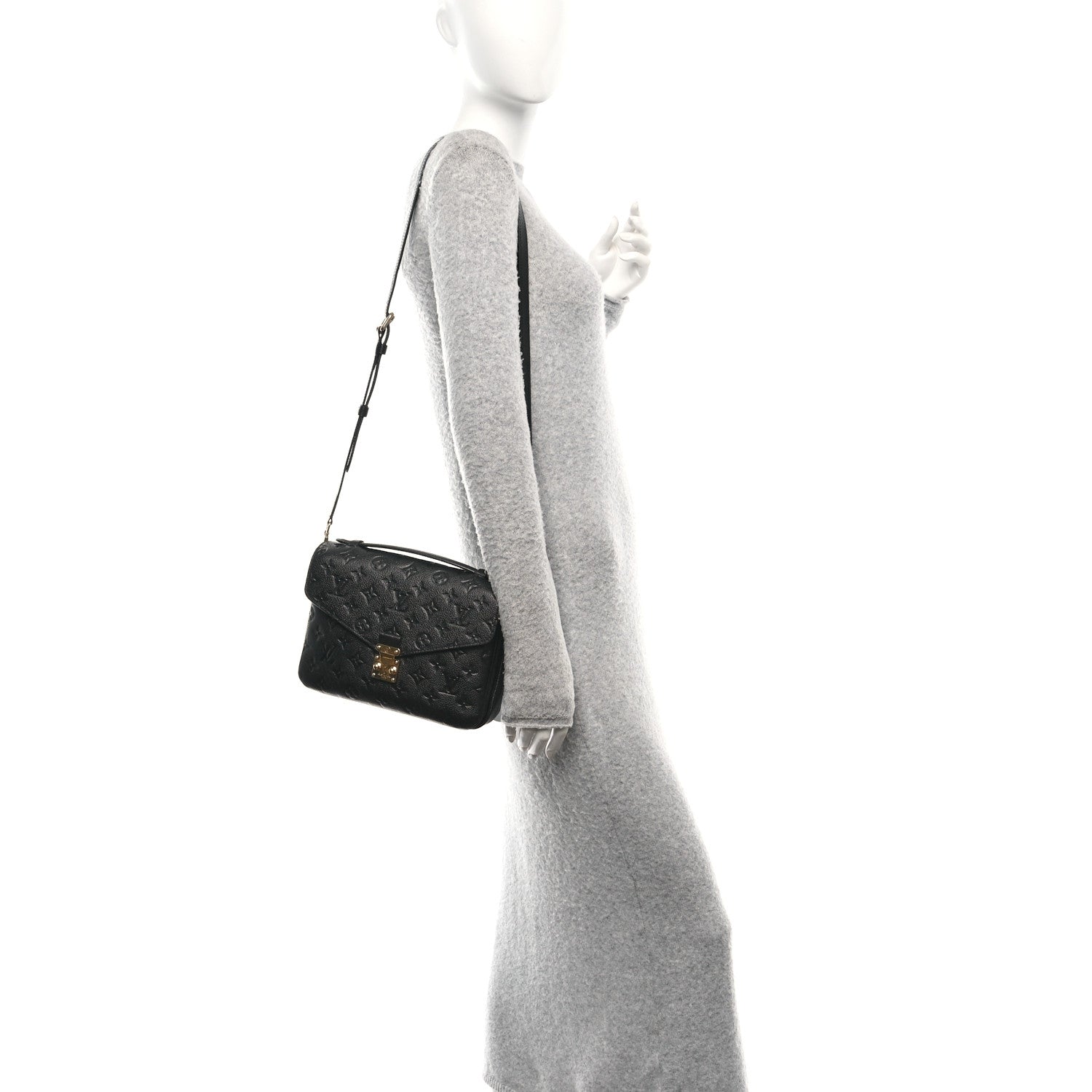 Louis Vuitton Empreinte Pochette Metis Black