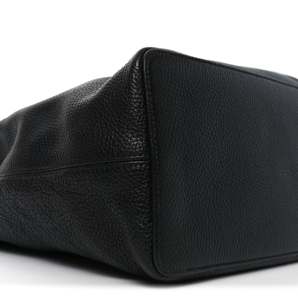 Gucci Pebbled Calfskin Large Soho Hobo Black