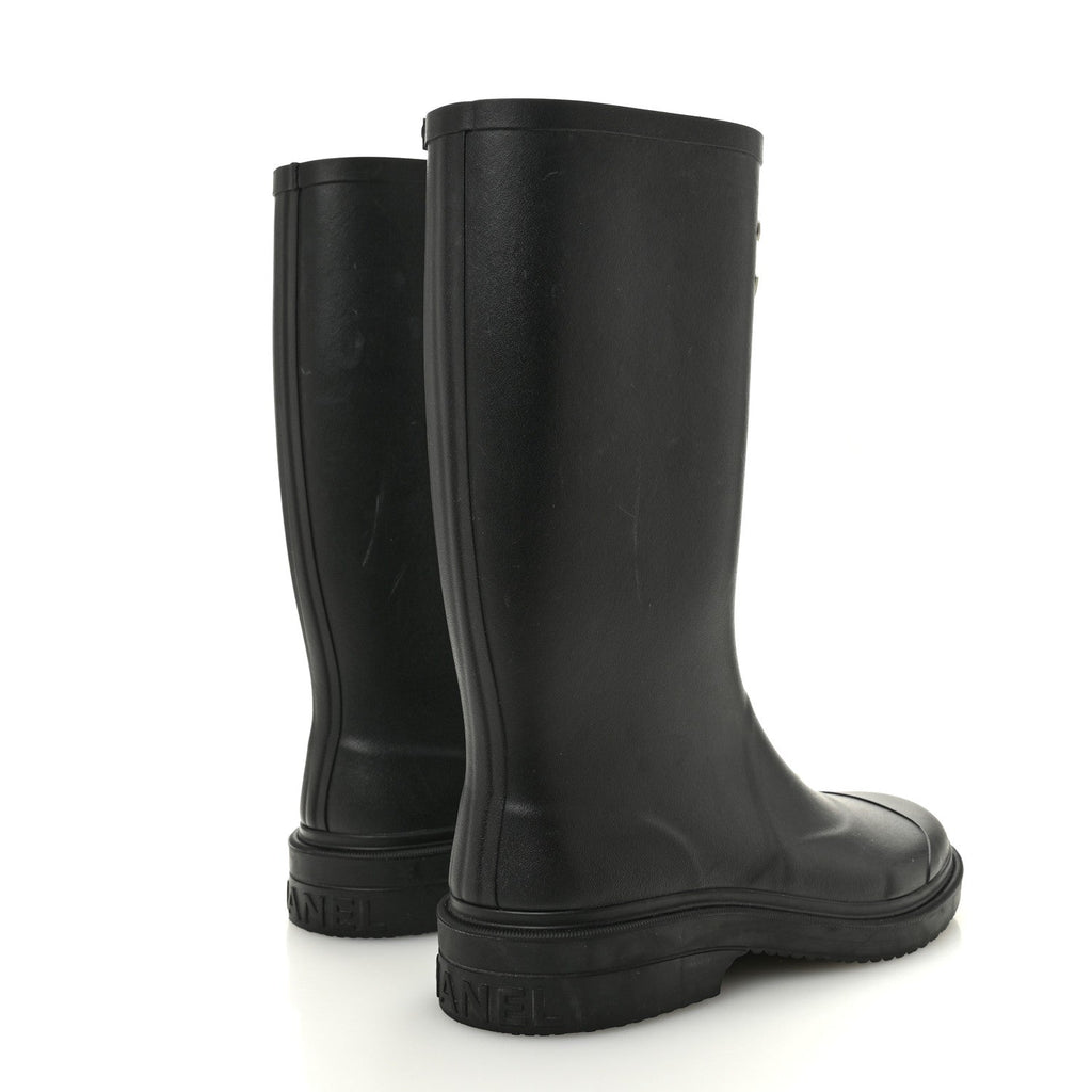 Caoutchouk CC High Boots 40 Black