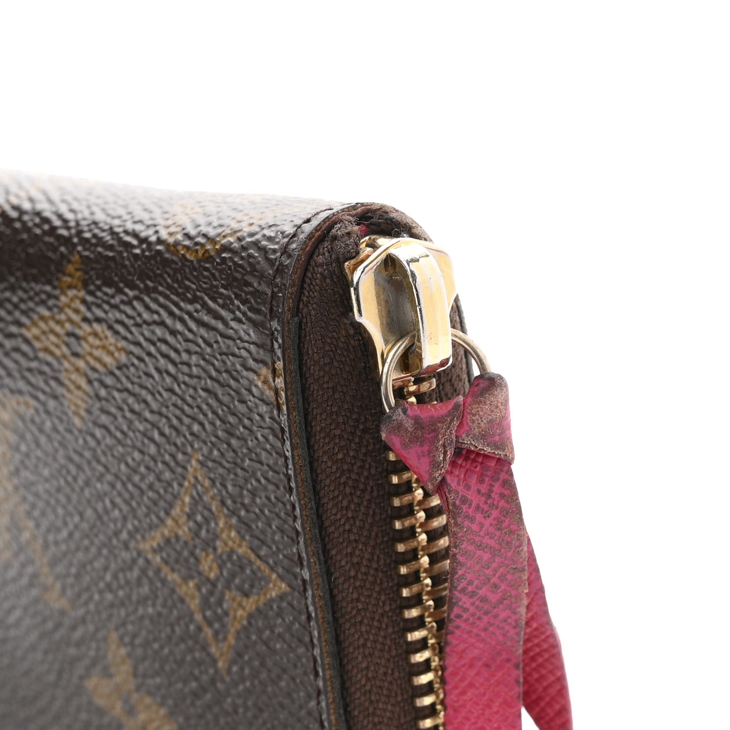 Louis Vuitton Monogram Clemence Wallet Hot Pink