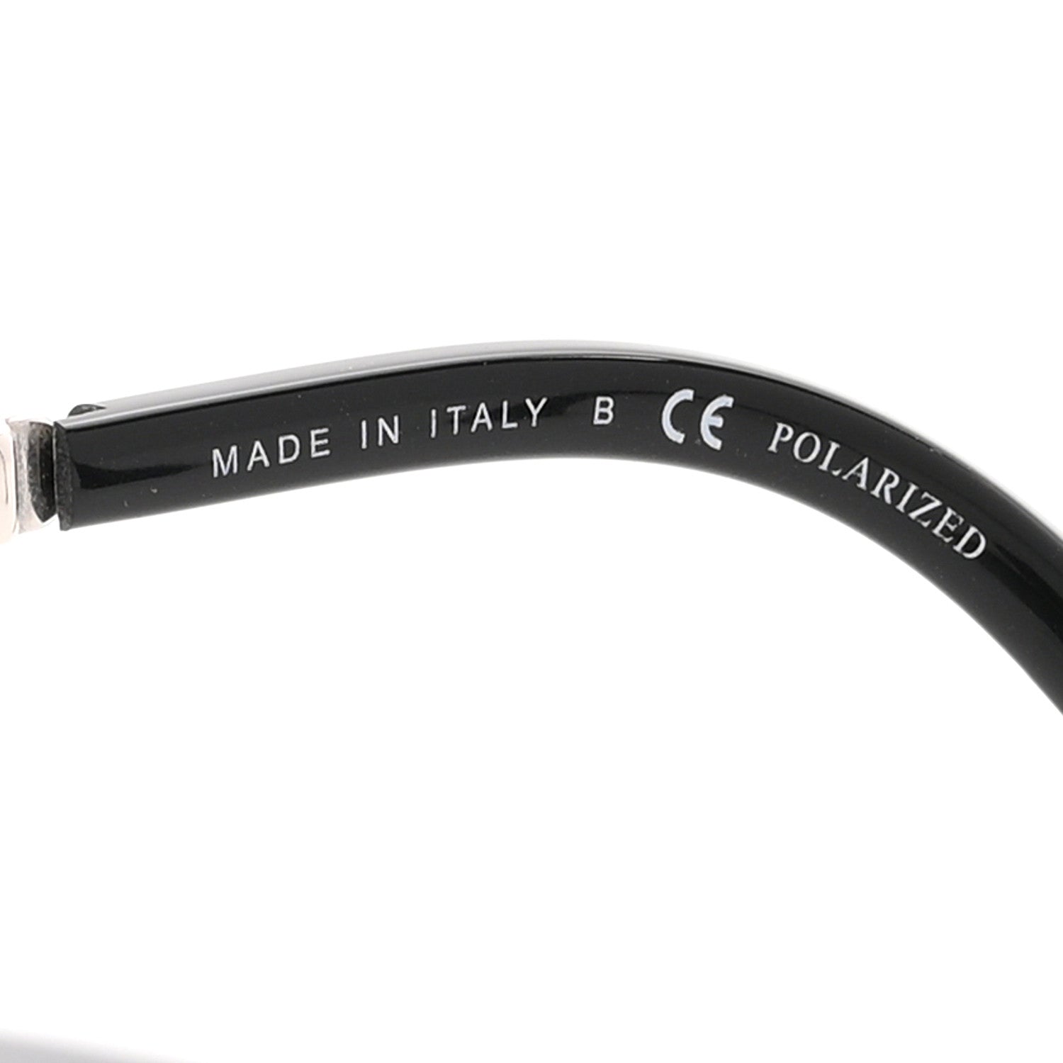 Acetate Pearl Polarized Winter Butterfly Sunglasses 5338-H Black