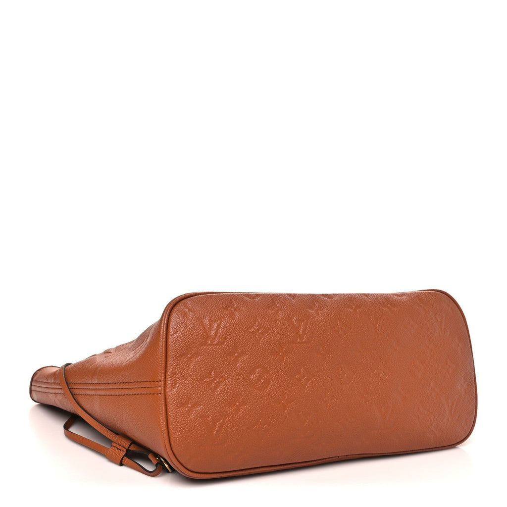 Louis Vuitton Empreinte Monogram Giant Neverfull MM Cognac