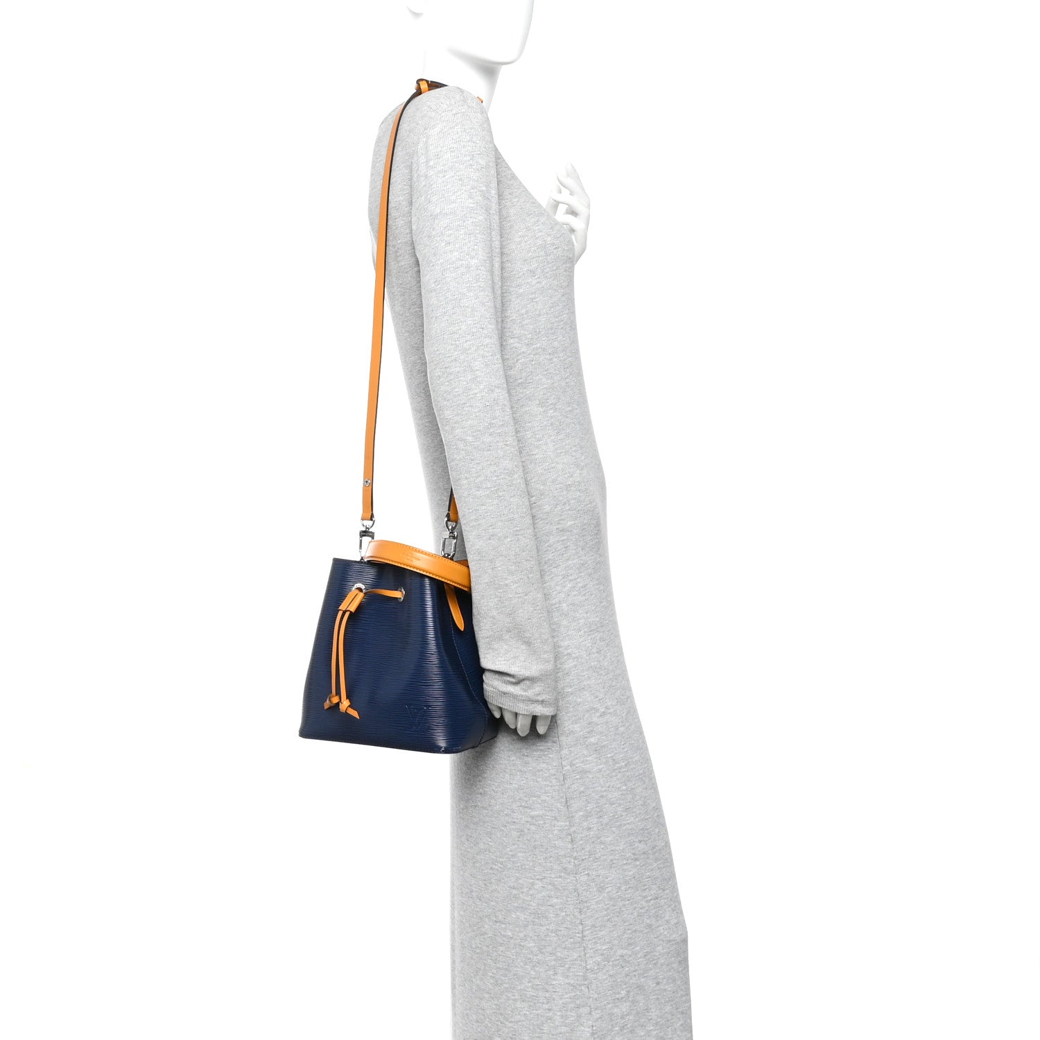 Louis Vuitton Epi Neonoe BB Indigo Safran