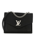 Louis Vuitton Soft Calfskin My Lockme Chain Bag BB Black
