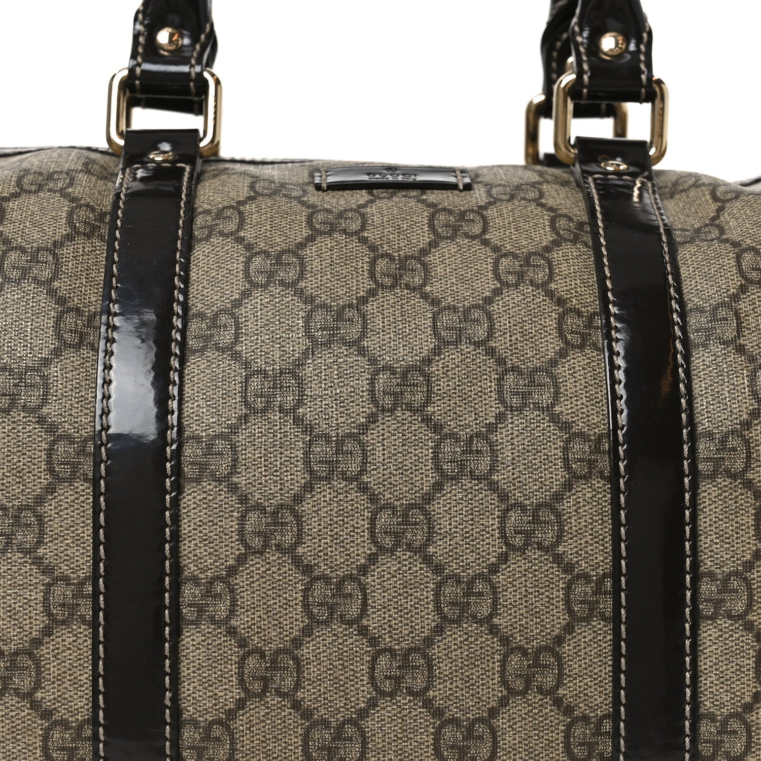 Gucci GG Plus Monogram Medium Joy Boston Dark Brown