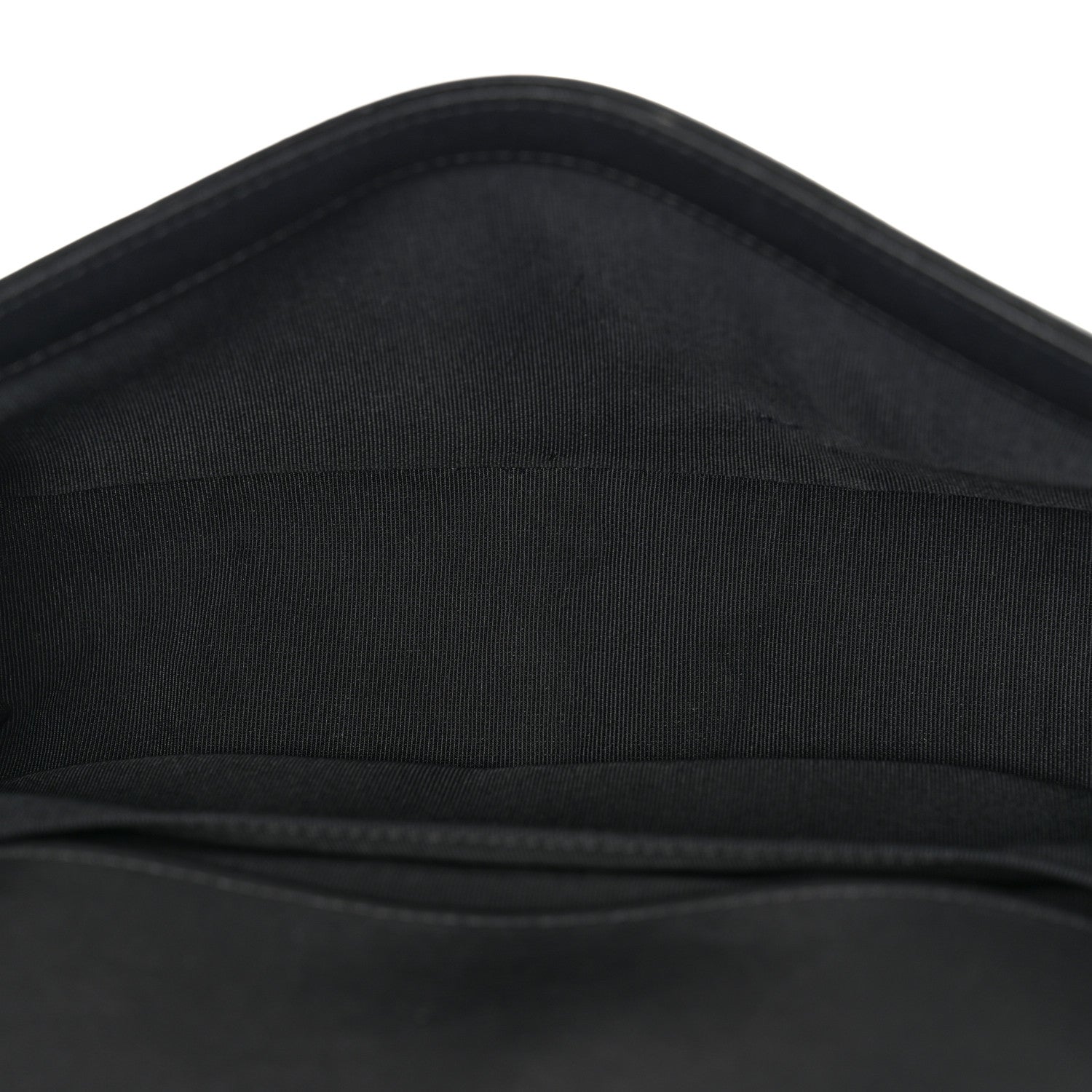Chanel Lambskin Chevron Quilted Medium Boy Flap Black