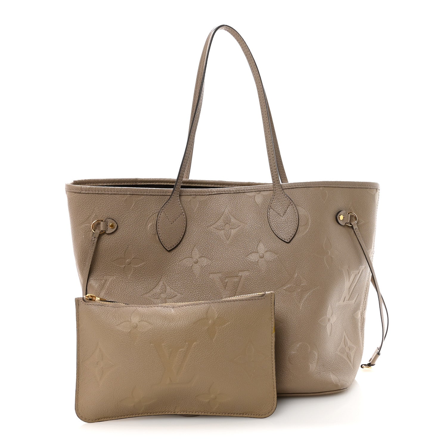 Louis Vuitton Empreinte Monogram Giant Neverfull MM Tourterelle
