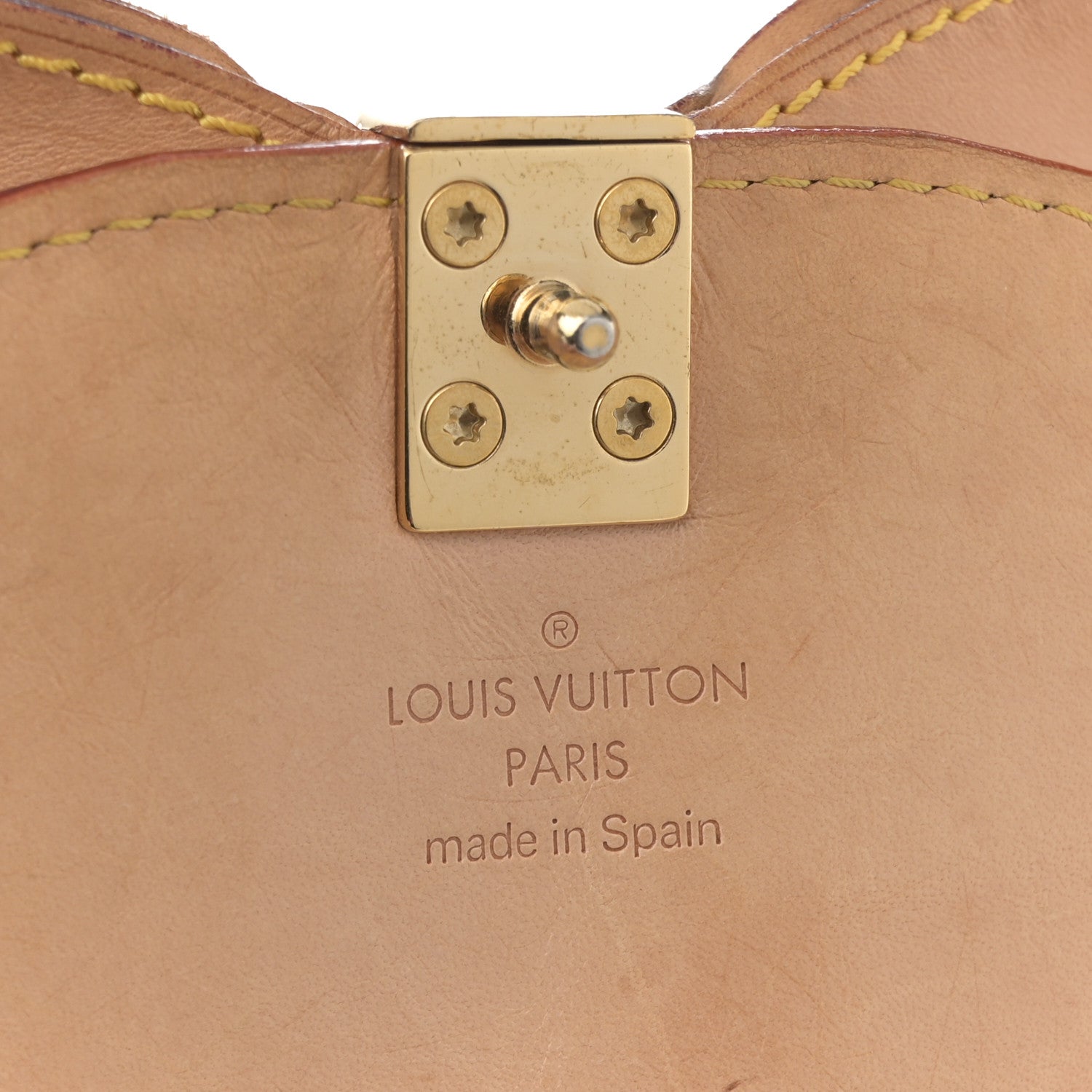 Louis Vuitton Monogram Cherry Blossom Sac Retro Bag Brown