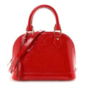 Louis Vuitton Vernis Alma BB Cherry