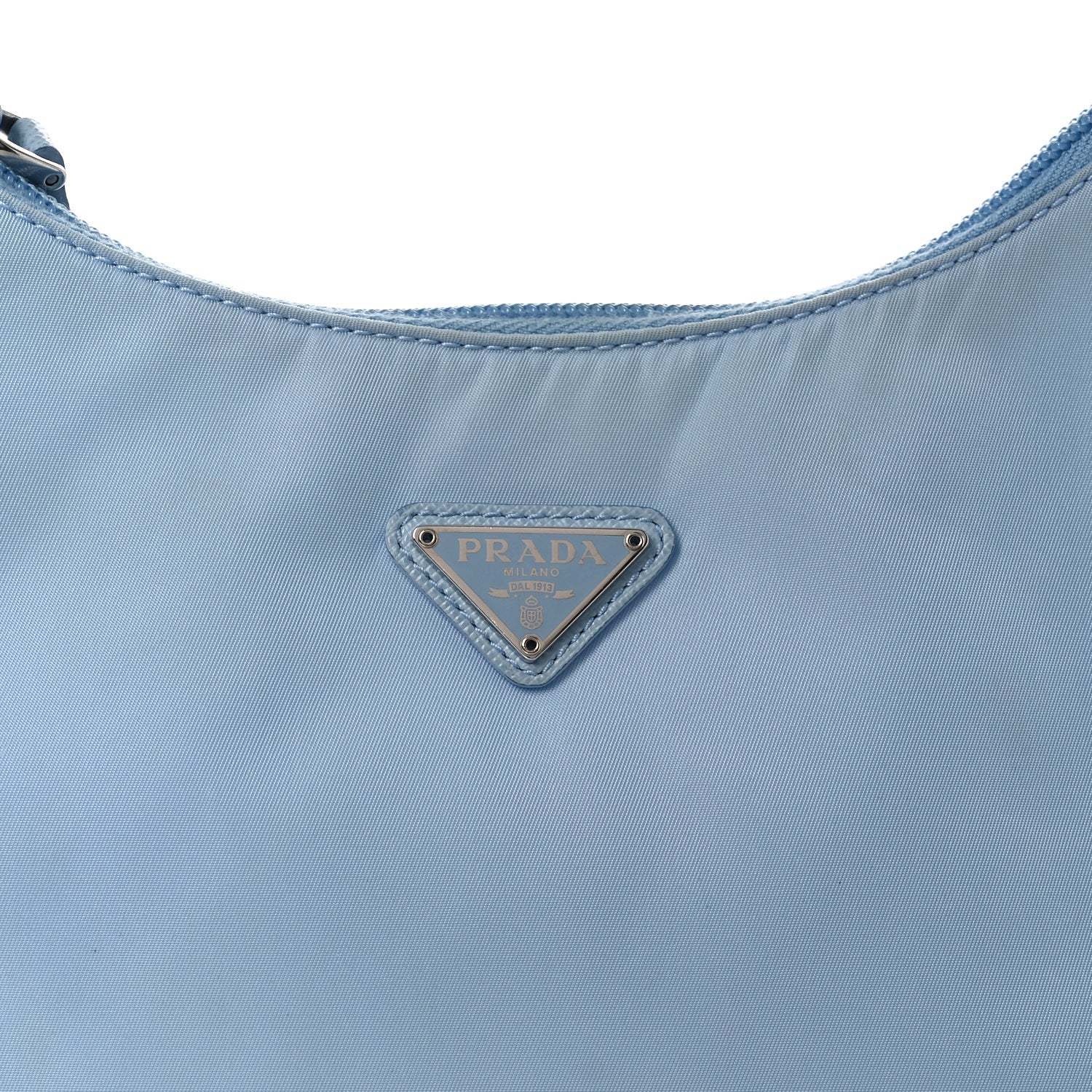 Prada Tessuto Nylon Mini Re-Edition 2000 Bag Celeste