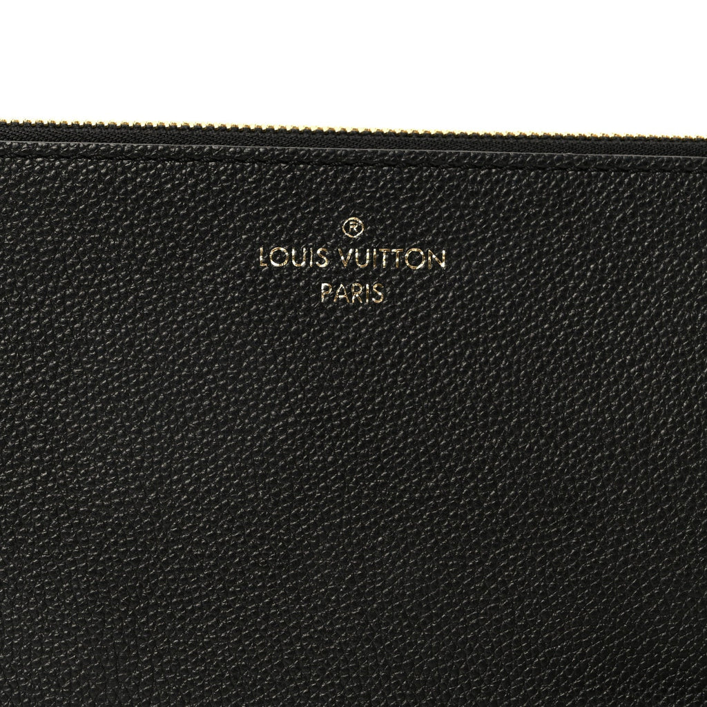 Louis Vuitton Empreinte Broderies Neverfull Pochette MM GM Black