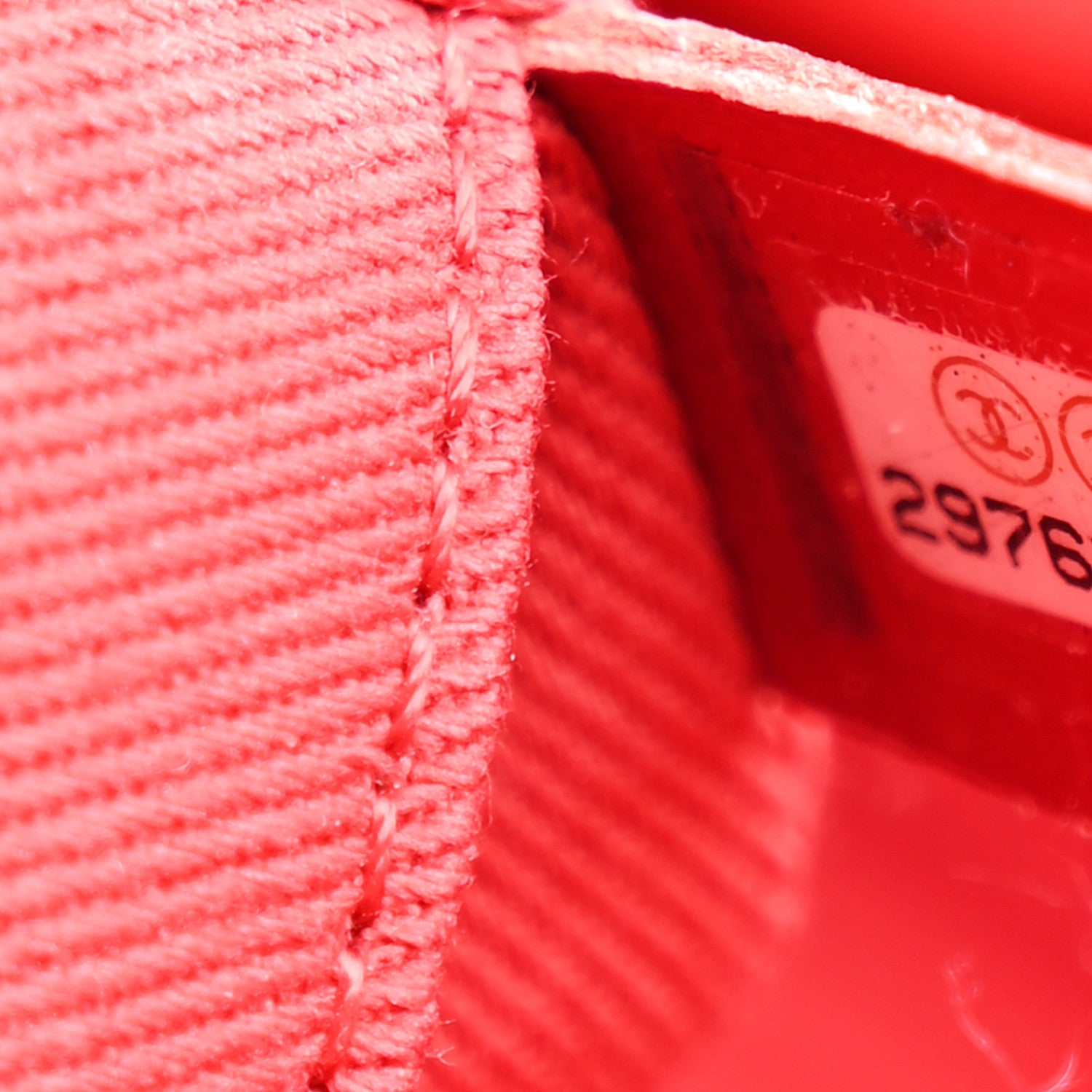 Chanel Mixed Fibers Striped Small Deauville Tote Red