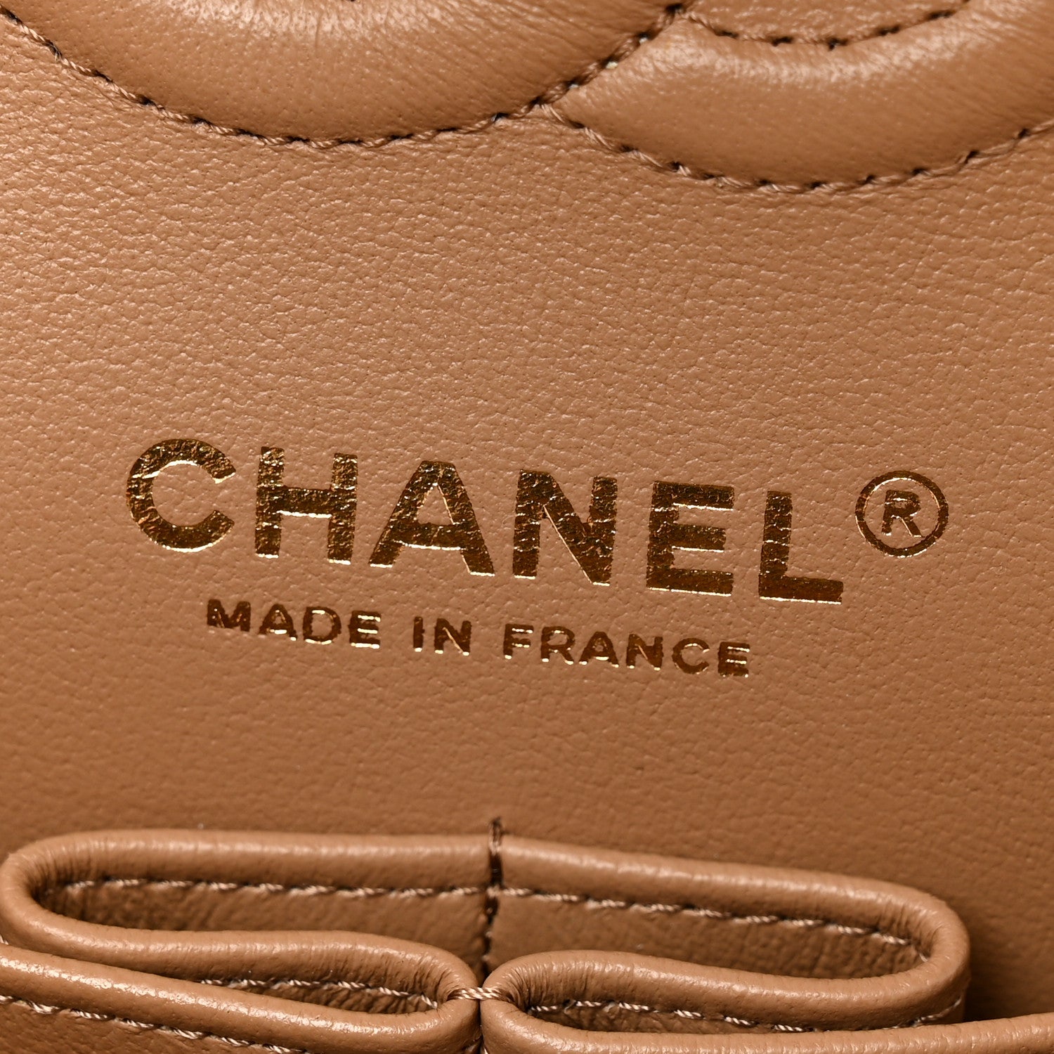 Chanel Lambskin Quilted Small Double Flap Brown
