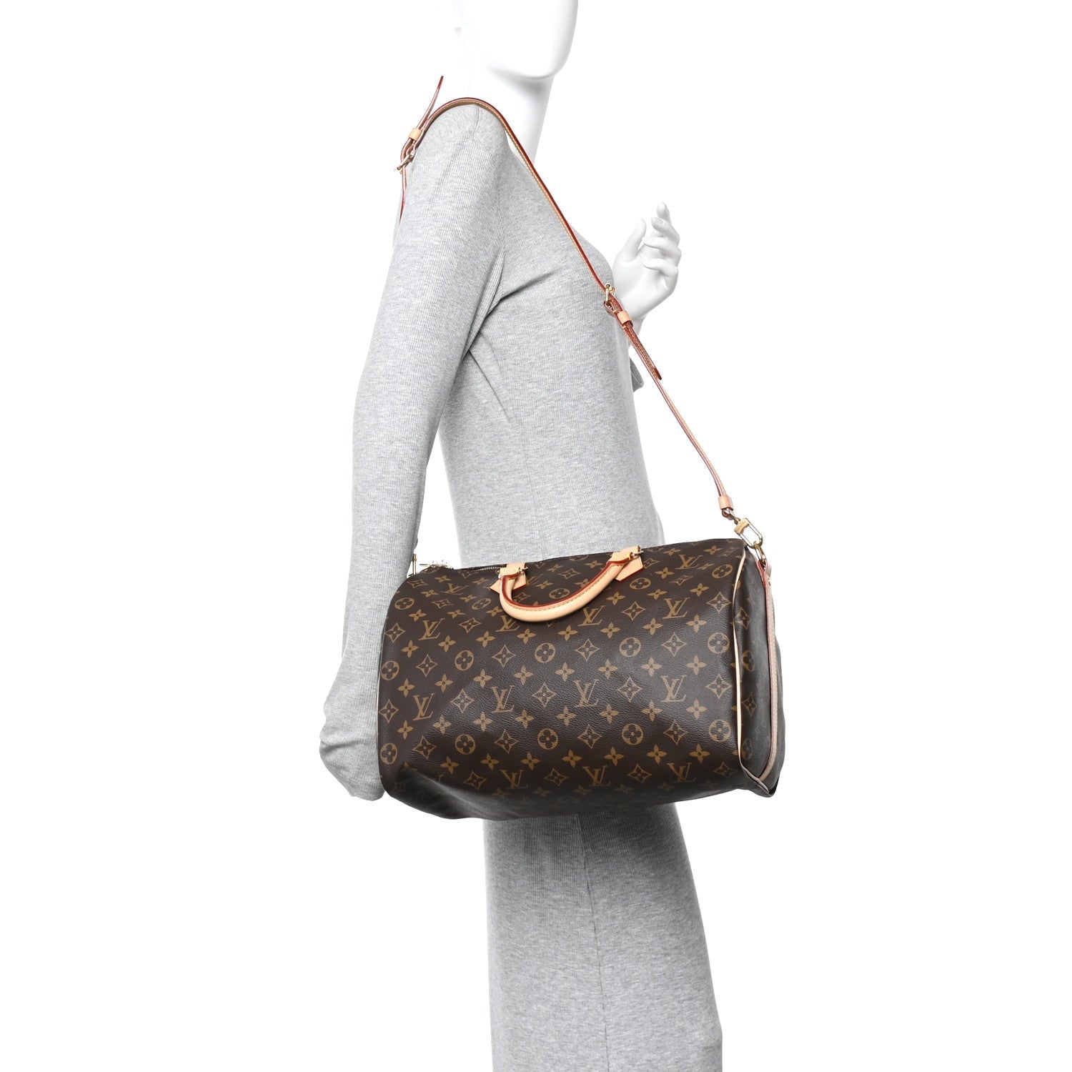 Louis Vuitton Monogram Speedy Bandouliere 35