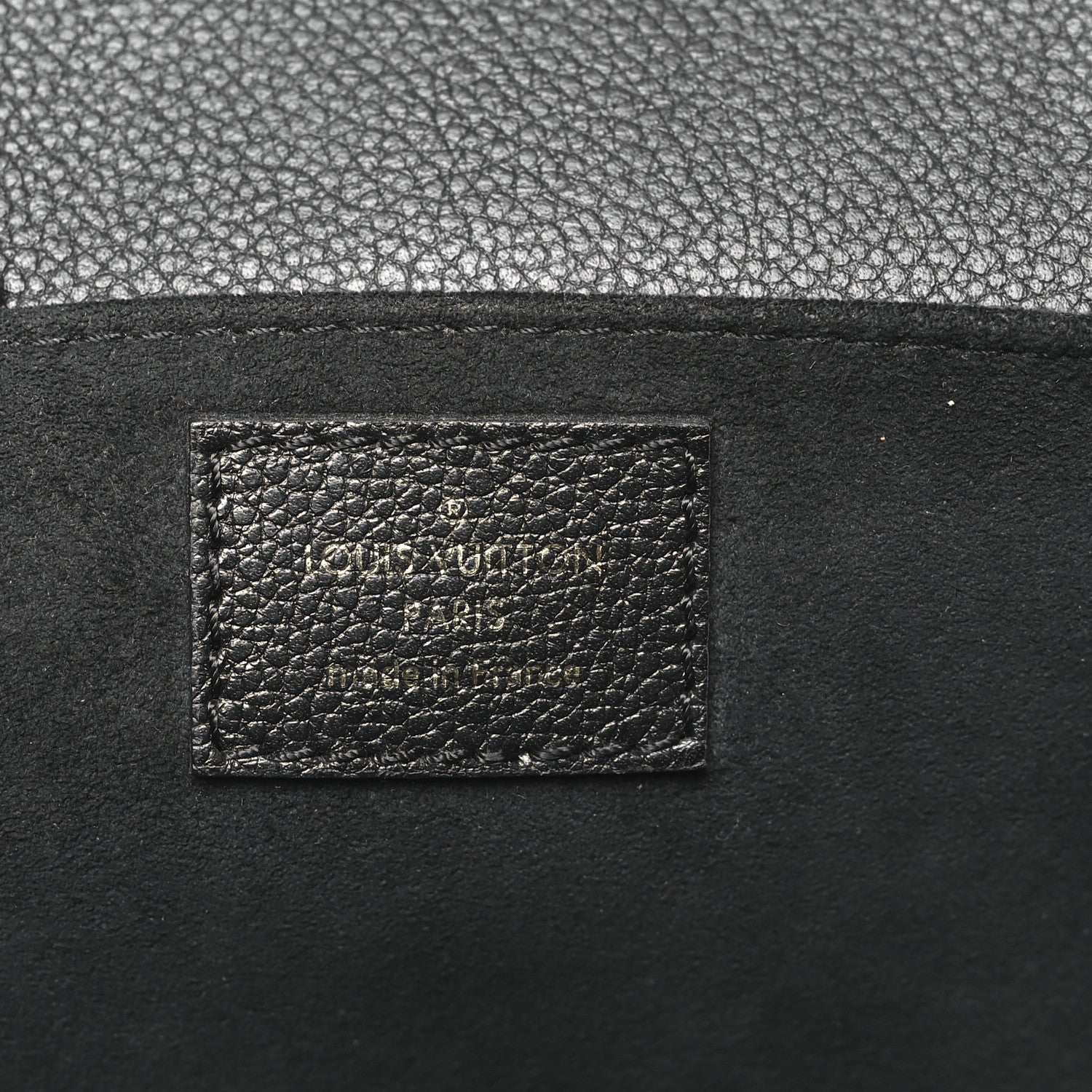 Louis Vuitton Empreinte Monogram Giant Pochette Metis East West Black Beige