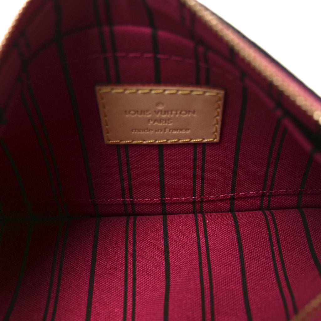 Louis Vuitton Monogram Neverfull PM Pochette Pivoine