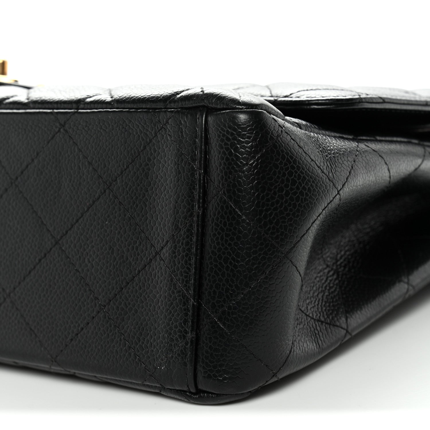 Chanel Caviar Quilted Maxi Double Flap Black