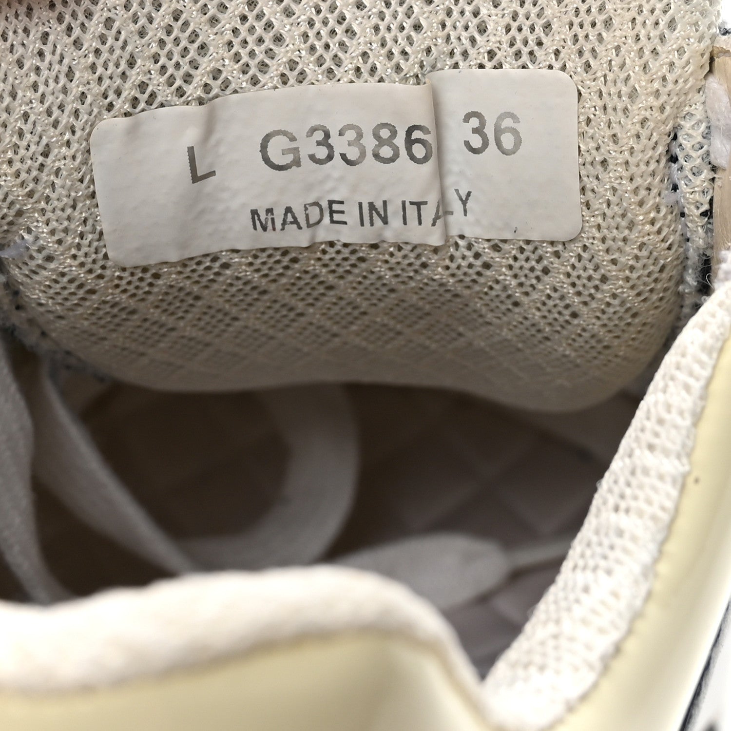 Patent Calfskin CC Sneakers  36 Navy White