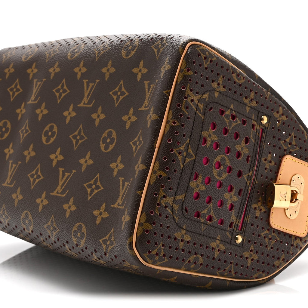 Louis Vuitton Monogram Perforated Speedy 30 Fuchsia